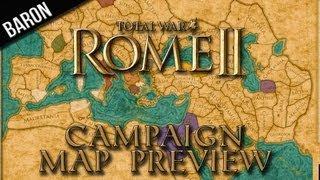 Total War Rome II - Campaign Map Preview - (Campaign Map Planner)