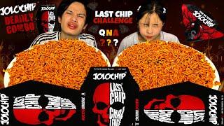 WORLD HOTTEST JOLOCHIP CHALLENGE3X SPICY NOODLE | MY MONTHLY INCOMEQNA??? | ONE CHIP CHALLENGE |