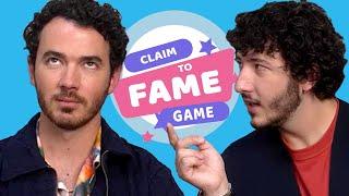 CLAIM TO FAME co-hosts Kevin Jonas & Franklin Jonas try to play their own game | TV Insider