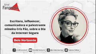 Bate-papo com Escritora, influencer, comunicadora Cris Pàz, sobre o Dia da Internet Segura