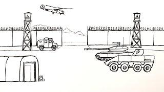 How to draw a Army Base