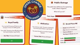 HOW TO COMPLETE THE SPARE CHANGE CHALLENGE | becoming a panhandler | Bitlife