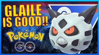 *BUFFED* GLALIE WITH ROLLOUT IS FINALLY A MENACE!! | POKÉMON GO BATTLE LEAGUE