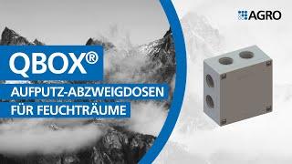 Qbox® Aufputz-Abzweigdosen