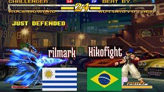 FT5 @garou: rilmark (UY) vs Kikofight (BR) [Garou Mark of the Wolves Fightcade] Oct 27