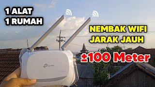 WOOW! KEREN PARAH! Ternyata Tp-Link WR840N Bisa Nembak Wifi Tetangga Jarak Jauh 100Meter-an