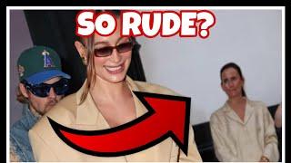 JUSTIN BIEBER RUDE TO FANS AND HAILEY BIEBER CALLED OUT!