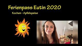 Wir kochen: Apfelspeise - Ferienpass Eutin 2020