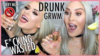 DRUNK AF GRWM & Sally Jo  Feat. Terrible Singing & Dancing