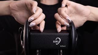 ASMR 3Dio Brain Scratching & Tapping, Metal Case Triggers (No Talking)