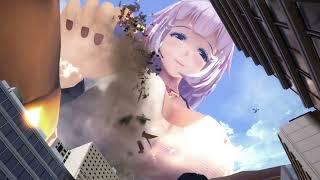 Mega Giantess Megami Boobcrush! (Giantess Animation)