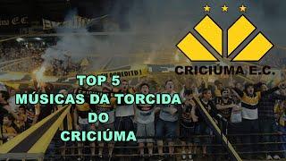 TOP 5 Músicas da Torcida do Criciúma