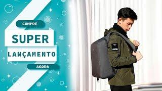 KLIZZ Store: Mochila AntiFurto USB Tigernu Impermeável com Cabo de Aço