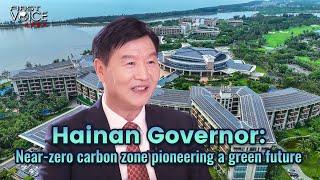 Hainan governor: Near-zero carbon zone pioneering a green future