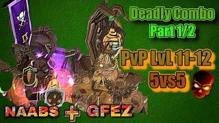 Arcane Legends PvP LvL 11-12 Ctf Fight Part 1/2 (5vs5)