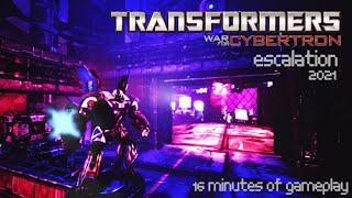 Transformers: War for Cybertron | 16 Minutes of Escalation Gameplay with Mods [1080p60]