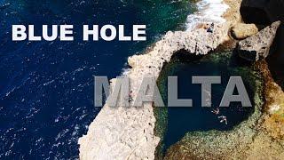 The BLUE HOLE in MALTA