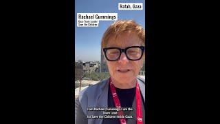 Rachael Cummings reporting from Rafah