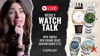 NEW OMEGA Seamaster 37mm, Rolex Celebration DISCONTINUED? Weekly Watch Talk