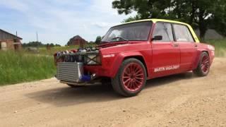 600hp Lada running on BMW V8