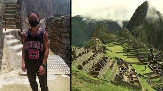 Japanese Tourist Gets Private Tour of Machu Picchu