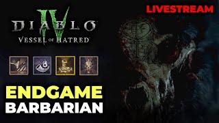 BARB GANG 🪓 ENDGAME Grinding Diablo IV [desktop res]