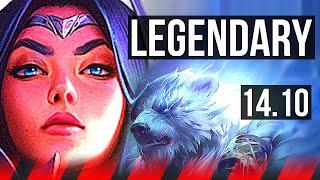 IRELIA vs VOLIBEAR (TOP) | Legendary, 16/3/2, 500+ games | KR Master | 14.10