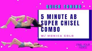 5MIN AB TONING COMBO REMIX! w/ MONICA GOLD