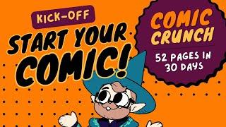 Kicking off the Comic Crunch Challenge!