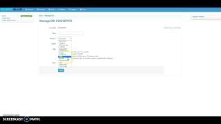 Route SIP Trunk to DID in QuestBlue Customer User Portal