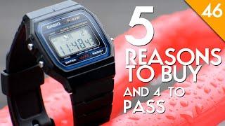 Casio F-91W Digital Watch Review - back light test, shower test, Alarm test.