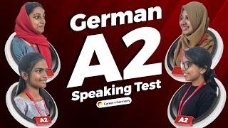 German A2 Speaking Test | Career@Germany | Best German language institute