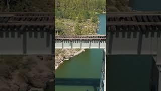 Exploring the Stand By Me bridge in Shasta with DJI MINI 3 Pro