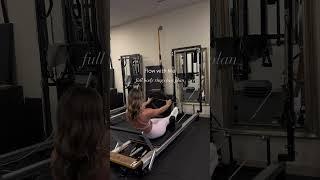Ring reformer flow  #pilatesroutine #pilates #reformerinspo #reformerpilates #glowup
