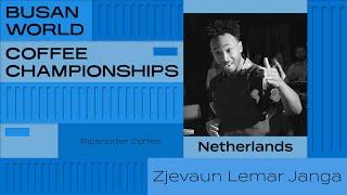 Zjevaun Lemar Janga, Netherlands | 2024 World Barista Championship | Finals