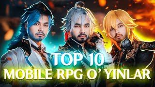 TOP 10 MOBILE RPG O’YINLAR