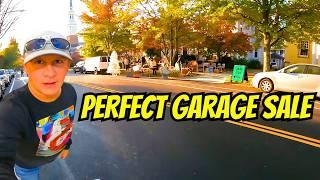 THE PERFECT AMERICAN GARAGE SALE