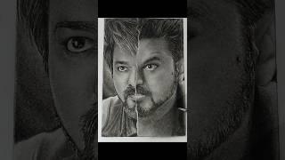 Parthiban and Leo Das drawing| vijay drawing #leo #vijay