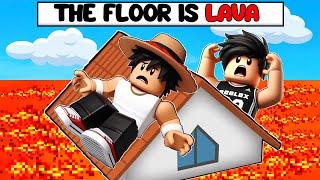 The Floor is LAVA in ROBLOX! | TAGALOG Gameplay