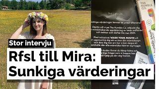 Mira Aksoy fick ett paket från RFSL – det här ska hon göra med det