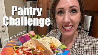 Pantry Challenge!!|| Making TONS of meals to eat through the pantry, fridge, and freezer