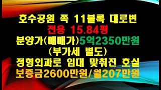 병원 임대 맞춰진 상가 매매  - 동탄 호수공원 그랑파사쥬 4층 대로변