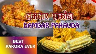 एस्तो पकौडा आज सम्म खानु भएको छैन होला । दमदार पकौडा | Damdar Pakauda |pakora recipe |sajilo kitchen