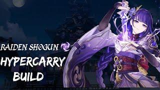 Raiden Shogun HyperCarry Build - Genshin Impact Guide Indonesia