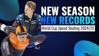 New Season New Records | World Cup Speed Skating | #SpeedSkating