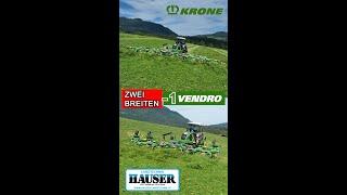 #krone #vendro C1120 #2in1 #schlagkraft #flexibilität #grassmowing #vielseitigkeit #heuernte #extrem