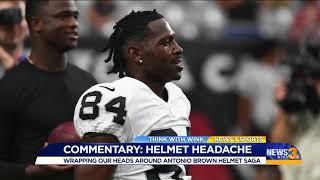 Think with Wink: Antonio Brown's helmet headache 8/20/19