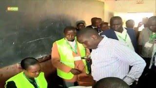 Aaron Cheruiyot voting Kapmaso in Belgut