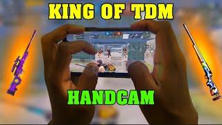 KING OF SNIPER in TDM HANDCAM iPhone XR test 2021 PUBG MOBILE 2021 5finger claw