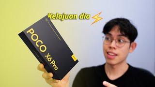 Dah lama aku tak unbox fon POCO! - Unboxing POCO X6 Pro 5G